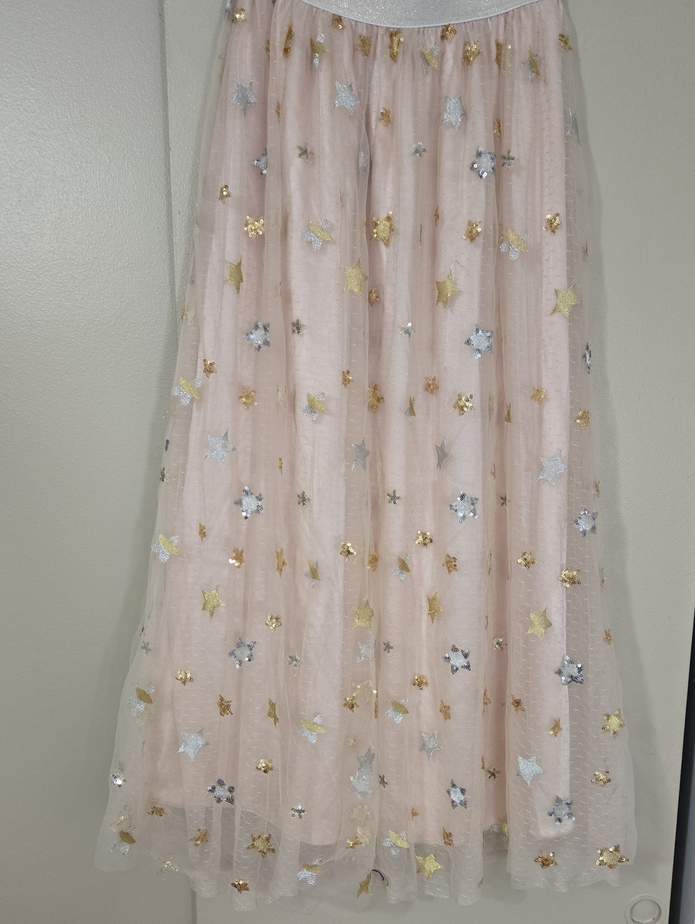 Ele Story Star Sequin Tulle Skirt Size Small